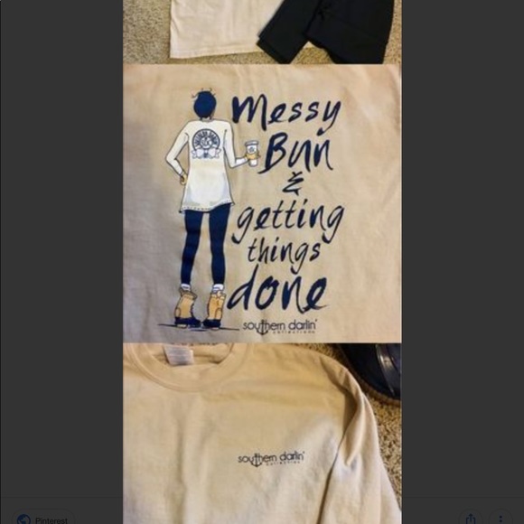 NWT AUTHENTIC SOUTHERN DARLIN T-SHIRT - Picture 3 of 3